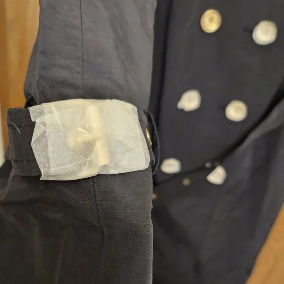 ISAAC MIZRAHI LIVE WOMEN'S BLACK TRENCH COAT XL NWT - Picture 11 of 16